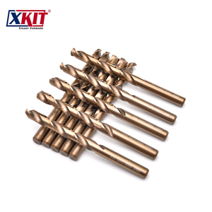 <span class=keywords><strong>Foret</strong></span> hélicoïdal XKIT <span class=keywords><strong>de</strong></span> qualité industrielle 10 mm, pointe fendue à 135 degrés, en acier rapide contenant du cobalt DIN338 pour l'acier inoxydable - Product Image 2