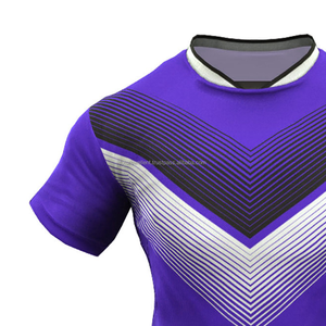 ชุดยูนิฟอร์มรักบี้ฟุตบอลผ้าสแปนเด็กซ์/คอตตอนคุณภาพสูงแบบกำหนดเองสำหรับผู้ชายไซส์ใหญ่ ขายส่งชุดกีฬาสำหรับทีม  กำลังเป็นที่นิยมอย่างมาก - Product Image 4