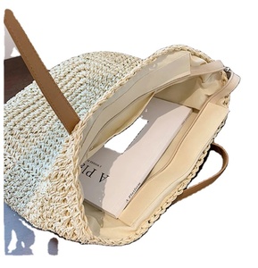 Bolso Tote Moderno y Elegante, Bolsos de Paja Personalizados, Bolsos de Mano de Paja para Mujer, Productos al por Mayor - Product Image 1