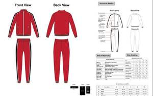2025ชุดวอร์มผ้าโพลีเอสเตอร์สำหรับผู้ชายชุดวอร์มเซตเสื้อกันลม - Product Image 6
