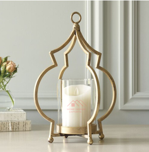Portavelas Decorativo para Ramadán 2026, Diseño de Medio Oriente, Regalos para Eid y Decoración de Mesa, Farol para Velas - Product Image 1