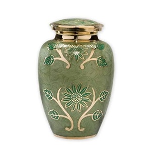 Cremation Urn Printed Style Adult <b>Pet</b> Brass and Funeral <b>Box</b> Keepsake Urns Casket Funerary Urn Human <b>Memorial</b> - Product Image 1