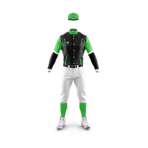 Nouveau style uniforme de baseball à manches courtes imprimé, vêtements de sport, uniformes vierges personnalisables, impression personnalisée d'uniformes de baseball - Product Image 3