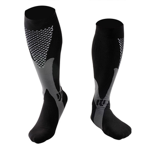 Chaussettes athlétiques de haute qualité pour hommes Compression confortable pour les sports de gymnastique marche entraînement en plein air caractéristique antibactérienne - Product Image 4