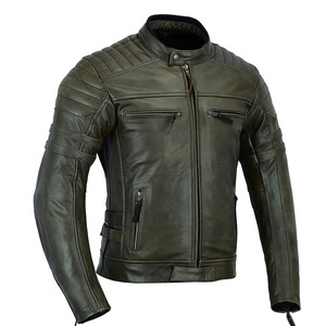 Vestes de moto en cuir de qualité professionnelle à vendre à bas prix Vestes de moto disponibles avec logo personnalisé - Product Image 2