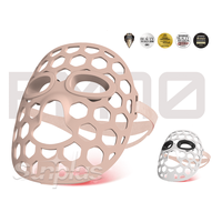 Masque facial en silicone léger et portable SunPlus, vente en gros, masque facial 3D creux, thérapie par lumière rouge LED PDT, masque de beauté pour le visage
