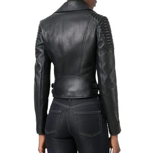 Chaqueta de Cuero Genuino para Hombre, Diseño Único y Popular, Estilo Bomber, Patrón a Cuadros, Larga, Delgada, Impermeable, para Motociclistas, con Logotipo OEM, 2026 - Product Image 4