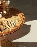 Mesa auxiliar de ratán de alta calidad, muebles para el hogar, mesa auxiliar de ratán de mimbre Natural, muebles para sala de estar hechos en Vietnam