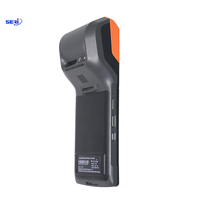 Terminal de paiement portable Android 13 de 5,5 pouces avec imprimante thermique