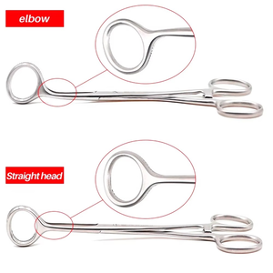 Pinzas de Sujeción de Lengua Collin Premium de 16 cm, Acero Inoxidable, Quirúrgicas, Reutilizables, Instrumentos de Anestesia Oral, Marcas CE ISO - Product Image 4