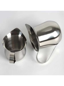 Énorme demande Métal Mini Espresso Verser Tasse En Acier Inoxydable Crème Cloche Pichet avec Bec Verseur pour Crème Lait et Sauce - Product Image 6