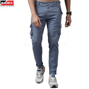 Pantalones Cargo para Hombre, Fabricación Personalizada OEM, Tela de Algodón Premium, Múltiples Bolsillos, Costuras Resistentes, Fabricante Mayorista - Product Image 1