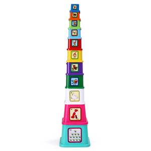 GIRNAR I029 Torre Apilable para Clasificar, Ensamblar y Apilar Juguetes - Product Image 1