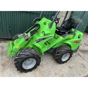 รถตักขนาดเล็ก AVANT 2026 635 สีเขียว พร้อมหลังคาปิด ระบบป้องกันการพลัดคว่ำ (ROPS) เครื่องยนต์ดีเซล สภาพใหม่ พร้อมส่วนประกอบหลักของเครื่องยนต์ - Product Image 2