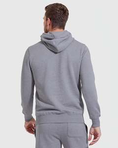 Sweat à capuche en coton polaire moelleux de haute qualité avec broderie personnalisée Colorblock Half Zip Sweat à capuche unisexe - Product Image 4