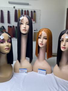 Perruques de luxe dentelle droite transparente HD Swiss dentelle frontale perruques de cheveux humains extensions de cheveux humains bruts vietnamiens - Product Image 5