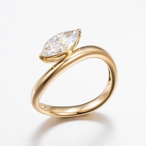 14K Vintage & Classic 1ct Lab Grown Diamond Ring Joyería fina Colgantes y dijes de moda - Product Image 1