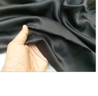 100% sutra murbei organik Satin Crepe Charmeuse 80 gram tenun polos dengan pewarna untuk anak laki-laki dan perempuan