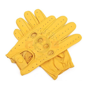 Gants de sécurité en cuir véritable pour homme, de haute qualité, sur mesure - Product Image 3