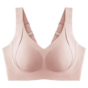 Soutien-gorge de maintien sans fil personnalisé avec bretelles réglables pour femmes corpulentes, soutien-gorge de mise en forme, impression numérique pour adultes - Product Image 2