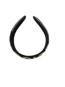 2025 New Fashion Beaded Pearl Hairband for Women and Girls Pure Color Hair Accessories Special Gameday <b>Headband</b> - Product Image 6