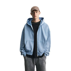 Productos en Oferta, Sudadera con Capucha y Cremallera Completa 100% Algodón para Hombre, Sudadera con Capucha Premium de Algodón Mezclado, Oferta Personalizada con Estampado de Diamantes de Imitación - Product Image 5