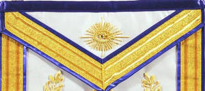 ผ้ากันเปื้อนมาโซนิกปักด้วยมือคุณภาพสูงเป็นมิตรกับสิ่งแวดล้อม - Product Image 2