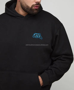 Nouveautés : sweats à capuche de moto avec grand logo imprimé, style tendance, entièrement doublés en polaire, protection intégrale en Kevlar pour motards - Product Image 5