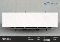 Grandes dalles de porcelaine onyx crème nacré 800x3000mm, carreaux muraux modernes pour intérieur, isolation thermique, briques réfractaires, durables et robustes