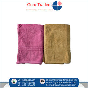 Dernier Stock Arrivée La Plus Vendue Qualité-Engagée Personnalisable 100% Polycoton Fait Serviette De Bain Solide Teinte Unie à Vendre - Product Image 3