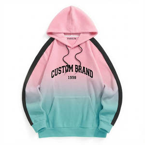 Sweat-shirts à capuche en coton lourd imprimés avec des motifs personnalisés, streetwear, épaules tombantes, coupe décontractée, doux, sweat-shirts pour femmes - Product Image 3