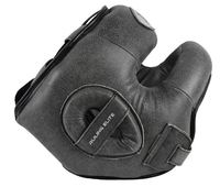 Protector de Cabeza de Boxeo de Cuero Vacuno Genuino de Alta Calidad, Diseño de Logotipo Personalizado, Barra Protectora Nasal, Equipo de Lucha MMA TAKESHI, Color Personalizado