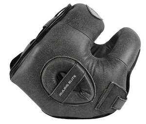 Protège-tête de boxe en cuir de vache véritable de haute qualité, conception de logo personnalisée, barre nasale, équipement d'entraînement MMA, TAKESHI FIGHT GEAR - Product Image 2