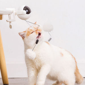 Jouet de pêche pour chat électrique moderne multifonctionnel et écologique, automatique avec balle à rebond irrégulier - Product Image 2