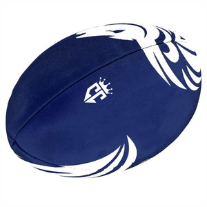 Pelota de entrenamiento de rugby de cuero y PVC duradera para entrenamiento y entretenimiento - Product Image 1
