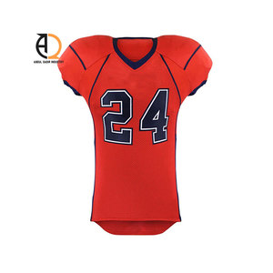 Nouveau style de maillots de football américain de haute qualité uniforme de rugby respirant maillot cousu brodé - Product Image 5