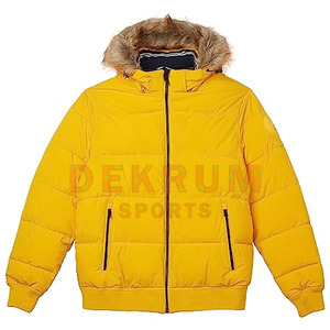 Chaqueta de Plumón para Hombre, Diseño de Última Moda, Invierno 2026, Venta al Por Mayor, Tallas Grandes, Cuello Alto, Logotipo Frontal, Transpirable y Ecológica - Product Image 1