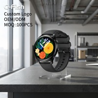 Reloj Inteligente V21 PRO AMOLED de Cuero para Android con Carga Inalámbrica, IP67, Cronógrafo, Alarma, Monitor de Actividad y Calendario