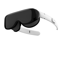 Lunettes VR avec écran HD, expérience de jeu immersive, visionnage de films sans batterie, légères, 205g, casque