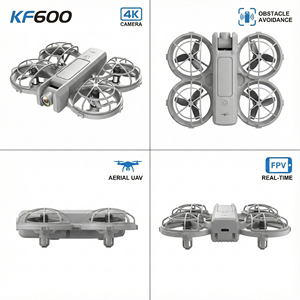 NOUVEAU Mini Drone KF600 Caméra 4K Évitement d'Obstacles Transmission en Temps Réel FPV Quadricoptère Photographie Aérienne UAV Contrôle par Écran - Product Image 2