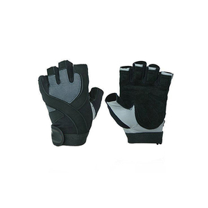 Comfortable breathable padded <b>weight</b> lifting gloves anti slip palm adjustable wrist wrap for <b>gym</b> fitness lovers - Product Image 2