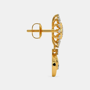 Collier pendentif trèfle en or 14 carats avec diamants pour femmes, bijou porte-bonheur radiant en or jaune, rose, blanc et argent pour elle - Product Image 6