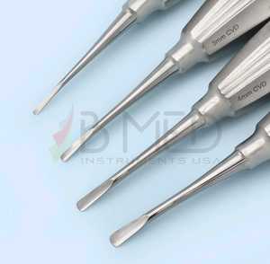 ชุดอุปกรณ์ถอนฟันแบบโค้ง พรีเมียม ขนาด 2 มม. 3 มม. 4 มม. 5 มม. สำหรับการผ่าตัดช่องปาก - Product Image 1