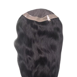 Base mono pour femmes avec style vague profonde et vague naturelle, cheveux Remy, technique monofilament, Taz Hair Bangladesh, cheveux indiens, base en dentelle PU - Product Image 4