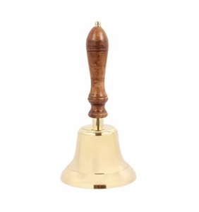 Campanas marinas de latón clásicas ideales para decoración náutica del hogar, señales de interior y coleccionistas vintage. - Product Image 5