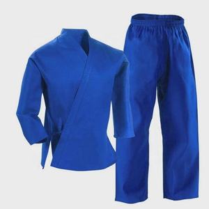 Conjuntos de Uniformes de BJJ Unisex Hechos en Pakistán, 100% Algodón, Ropa de Combate Ligera, Trajes de Artes Marciales de Color Sólido, Logotipo Personalizado - Product Image 1