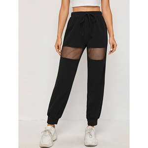 <b>Women's</b> High Waisted <b>Fleece</b> Sweatpants Casual Cotton <b>Joggers</b> with Pockets Plus Size Trousers - Product Image 1