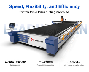 济南LH2024 B3015 12000瓦单台光纤激光数控切割机定制机 - Product Image 2