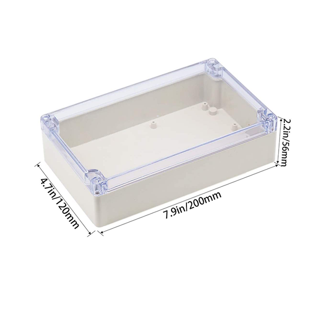 Waterproof ABS Plastic Enclosure Electronics Enclosure Junction Box Battery Box PCB Enclosure