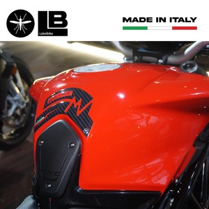 Adesivi 3D per protezione serbatoio compatibili con MV Agusta Brutale 800 2016-2021, tipo Tank Pad per moto - Product Image 4